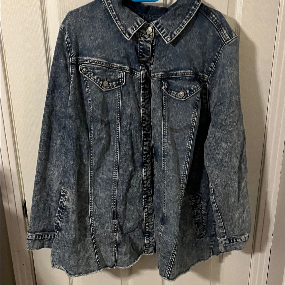 LOGO Lori Goldstein Denim Jacket